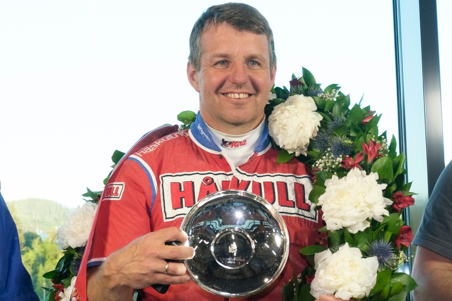 Åsbjørn Tengsareid tok sin femte NM-tittel  i 2022. Foto: hesteguiden.com